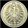 Image 2 : 1876-A Germany Silver 1 Reichsmark NEARLY UNCIRCULATED