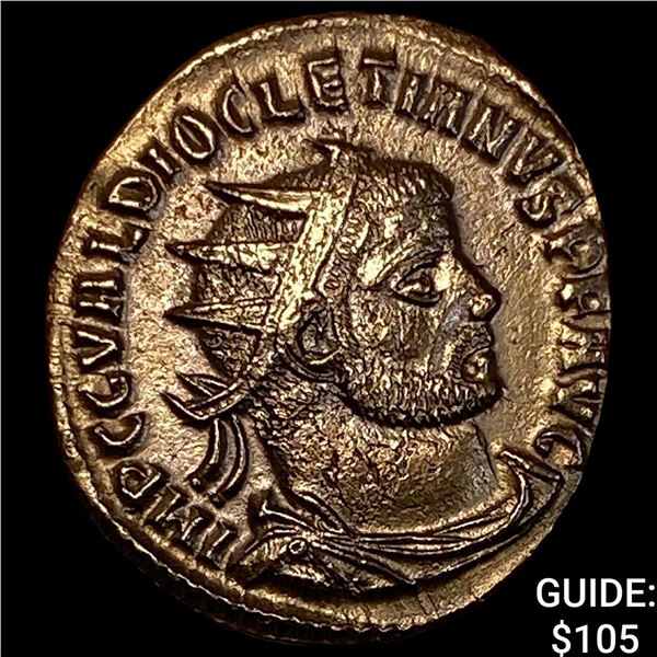 Roman Diocletian, 284-305 AD BI Nummus CHOICE AU
