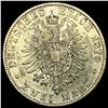 Image 2 : 1876 German-Bavaria Silver 2 Mark CHOICE AU