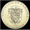 Image 2 : 1970 Panama Silver 5 Balboas UNCIRCULATED