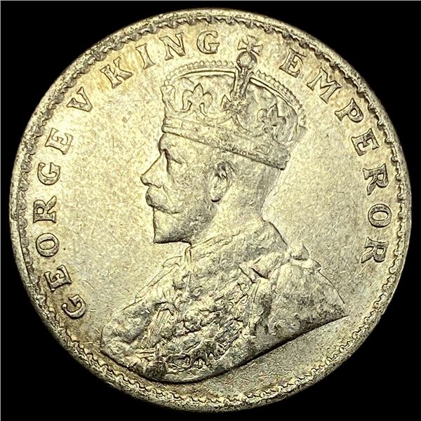 1918 British-India Silver India UNCIRCULATED