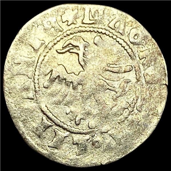 1500's-1600's Lithuania Silver Grosz CLOSELY UNCIRCULATED