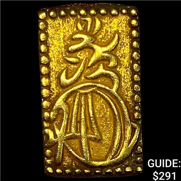 1868-1869 Japan Gold 2 Bu CLOSELY UNCIRCULATED