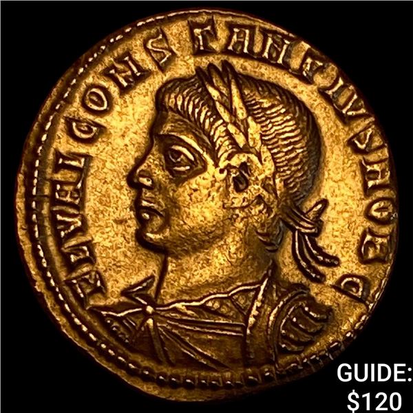 Roman Constantius II 337-361 BI Nummus CHOICE AU