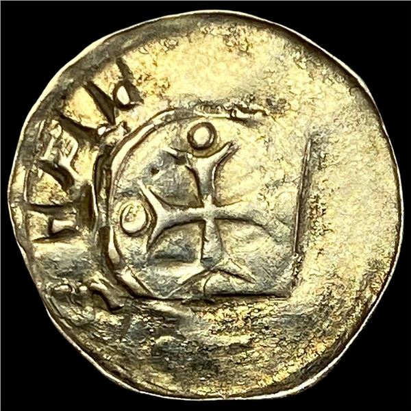 1250-1300 Schwabisch Hall Silver Hand Heller CLOSELY UNCIRCULATED