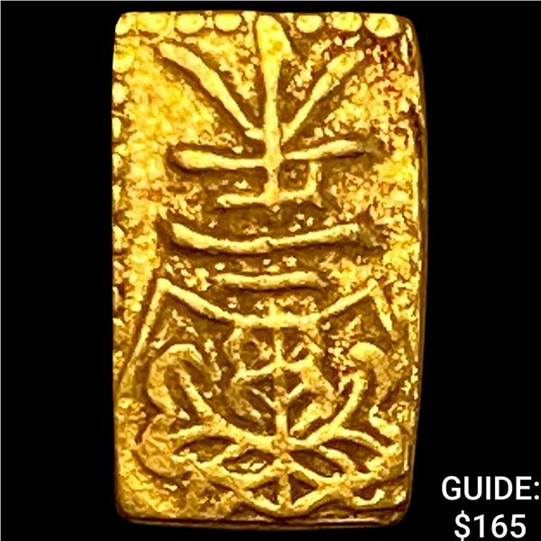 1832-1858 Japan Gold 2 Shu CLOSELY UNCIRCULATED