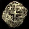 Image 2 : 1500s-1600s Spanish Colonial Silver Cob NEARLY UNCIRCULATED