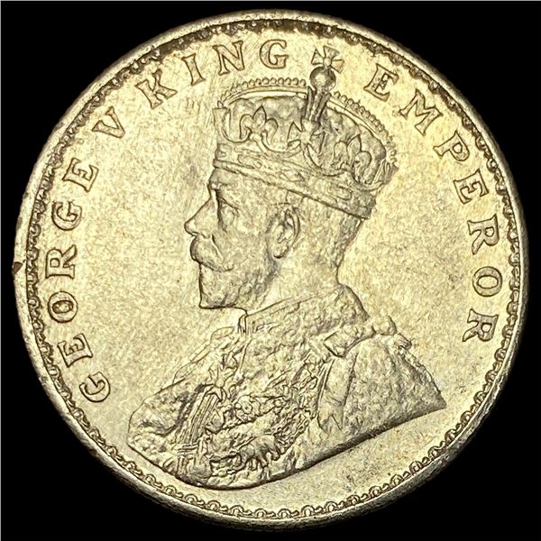 1918 British-India Silver India UNCIRCULATED