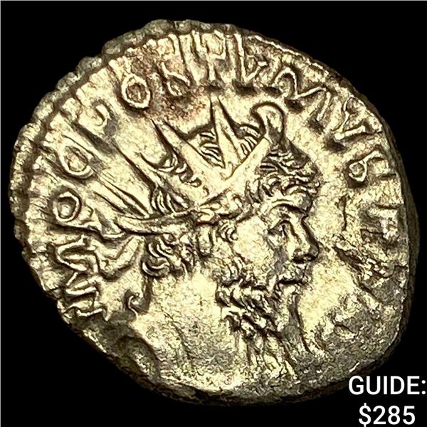 Roman Postumus. 260-269 AD Silver Double Denarius CHOICE AU