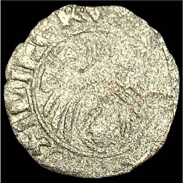 14th-15th Cent Venetian Republic Silver Tornesello NEARLY UNCIRCULATED