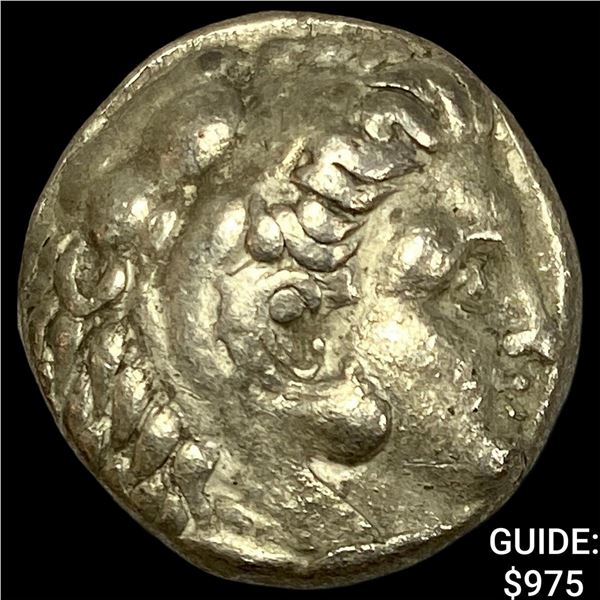 Macedonian Alex. III SIlver Tetradrachm 336-323BC NEARLY UNCIRCULATED