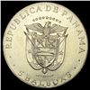 Image 2 : 1970 Panama Silver 5 Balboas UNCIRCULATED