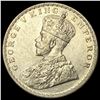 Image 1 : 1919 British-India Silver Rupee UNCIRCULATED