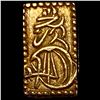 Image 2 : 1832-1852 Japan Gold 2 Shu .52 AGW CLOSELY UNCIRCULATED