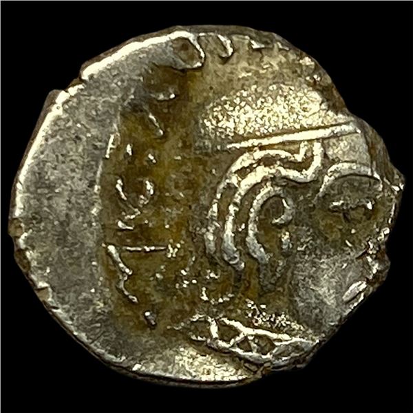 278-295 AD India Western Satraps Silver Drachm NEARLY UNCIRCULATED