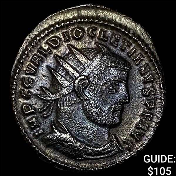 Roman Diocletian 284-305 AD BI Nummus CHOICE AU