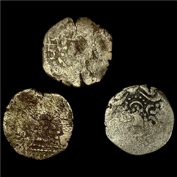 [3]780-980 AD Praithara Empire Silver Drachm NEARLY UNCIRCULATED