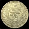 Image 2 : 1916 British-India Silver Rupee UNCIRCULATED