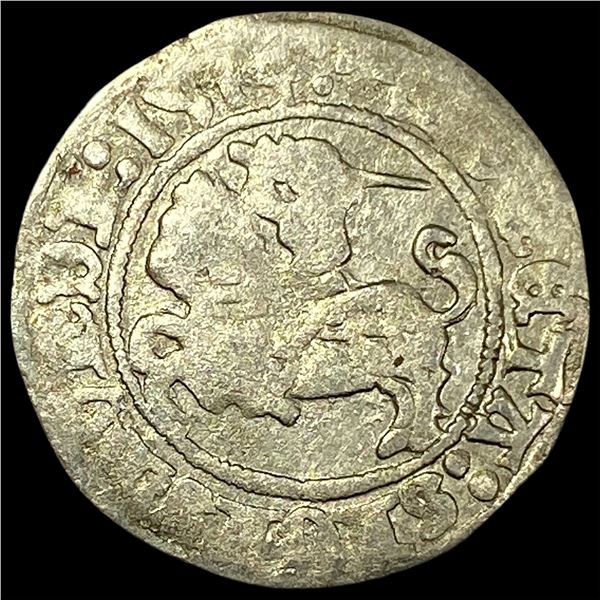 1500's-1600's Lithuania Silver Denar CLOSELY UNCIRCULATED