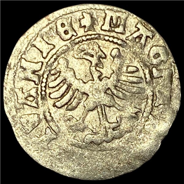 1500's-1600's Lithuania Silver Denar CLOSELY UNCIRCULATED