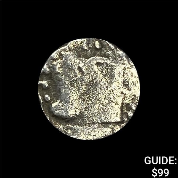 1500s-1600s Spanish Empire Silver 1/2 Reales Cob NEARLY UNCIRCULATED