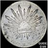 Image 1 : 1893Go RS Mexico Silver 8 Reales Cap & Ray NEARLY UNCIRCULATED
