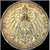 Image 2 : 1910-A Prussia Silver 3 Reichsmark CLOSELY UNCIRCULATED