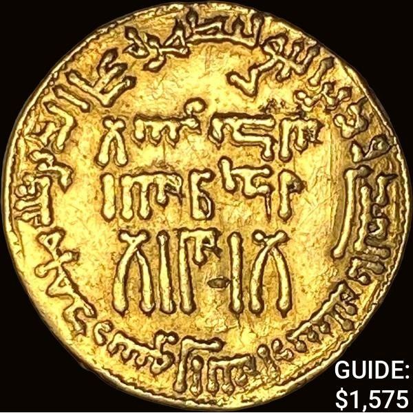 [754-775] AD Abbasid Caliphate Gold Dinar .135oz CLOSELY UNCIRCULATED