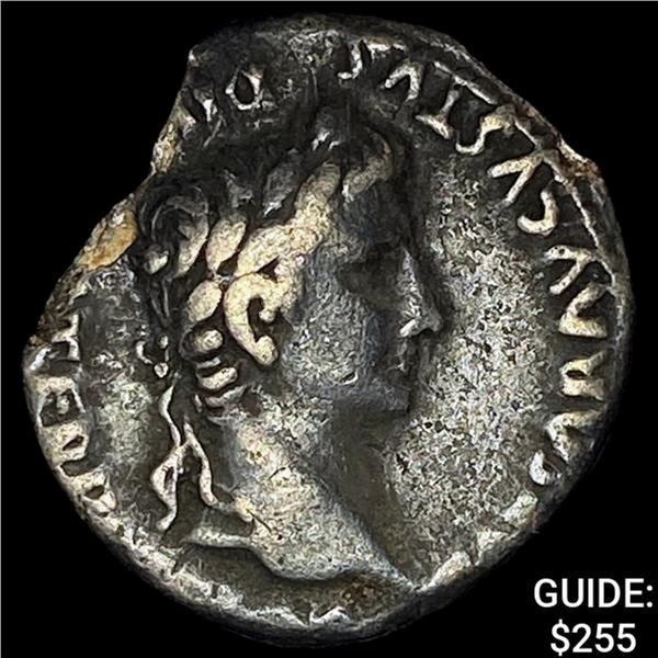 27BC-14AD Roman Augustas Silver Denarius NEARLY UNCIRCULATED