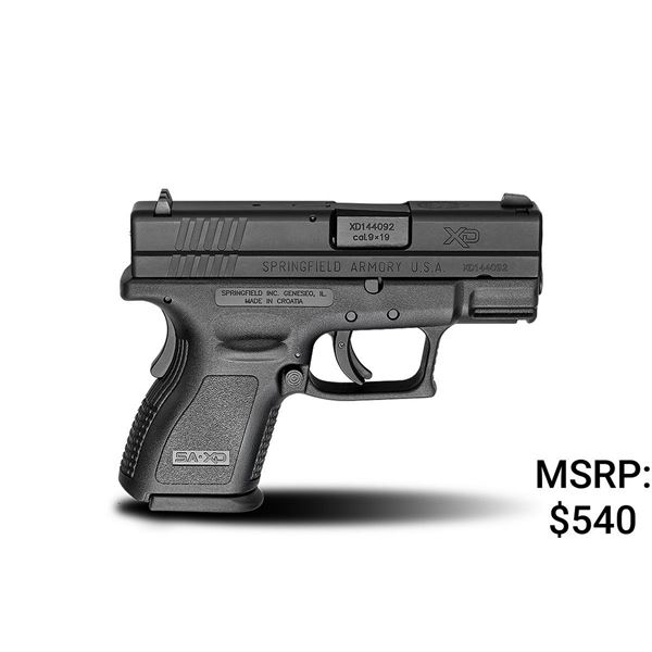 Springfield Armory XD-9 Subcompact 9mm Pistol