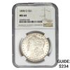 Image 1 : 1898-O Morgan Silver Dollar NGC MS64