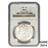 Image 1 : 1887 Morgan Silver Dollar NGC MS65