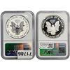 Image 2 : [2Coins] 2012-S San Franciso Eagle Set $1 NGC PF69
