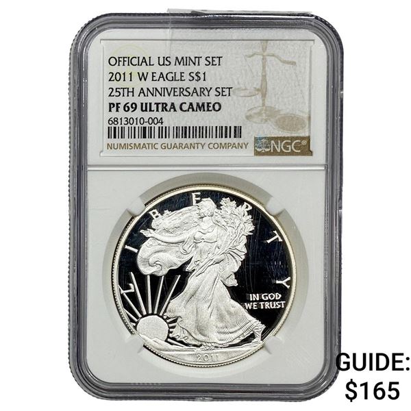 2011-W Silver Eagle NGC PF69 Ultra Cameo