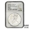 Image 1 : 2011-W Silver Eagle NGC MS69