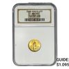 Image 1 : 2000 $5 Gold Eagle 1/10 oz NGC MS70