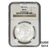 Image 1 : 1881-S Morgan Silver Dollar NGC MS65