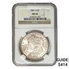 Image 1 : 1881-S Morgan Silver Dollar NGC MS65