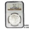 Image 1 : 1881-S Morgan Silver Dollar NGC MS66
