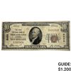 Image 1 : 1929 $10 U.S Note-Nat. Bank of MIdland City, AL