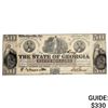 Image 1 : 1862 $50 State of Georgia Note-Milledgeville