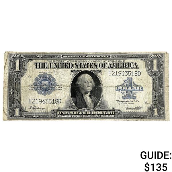 1923 $1 United States Large Silver Certificate