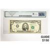 Image 1 : 1981A $5 Federal Reserve Note-Cleveland LCG 40 EF