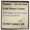 Image 3 : Roman Gold Flower Crown 1st-4th Century AD