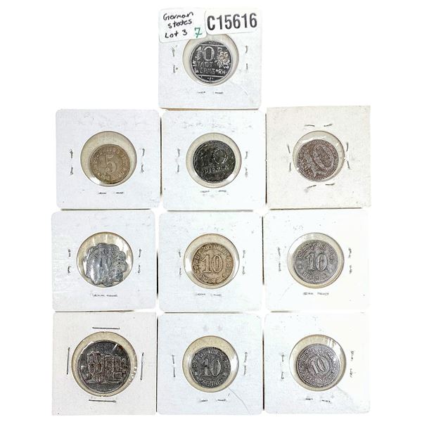 [10 Coins] 1918-1921 German State Coins HIGH GRADE