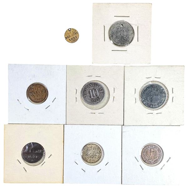 [8 Coins] 1821-1917 Weimar Republic HIGH GRADE