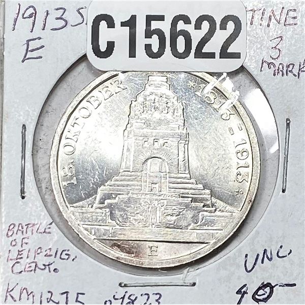 1913 Silver Saxony-Albertine MS