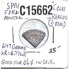 Image 1 : (1746-59) Silver Spain 1/4 Cut 1/2 Rwles XF