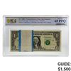 Image 1 : [100] 1988A $1 Fed.Reserve STAR Notes San Francisco PCGS 65 PPQ