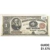 Image 1 : 1891 $1 United States Treasury Note - Large Size